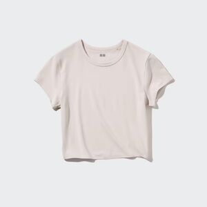 Uniqlo AIRism Soft Cropped T-Shirt NWT